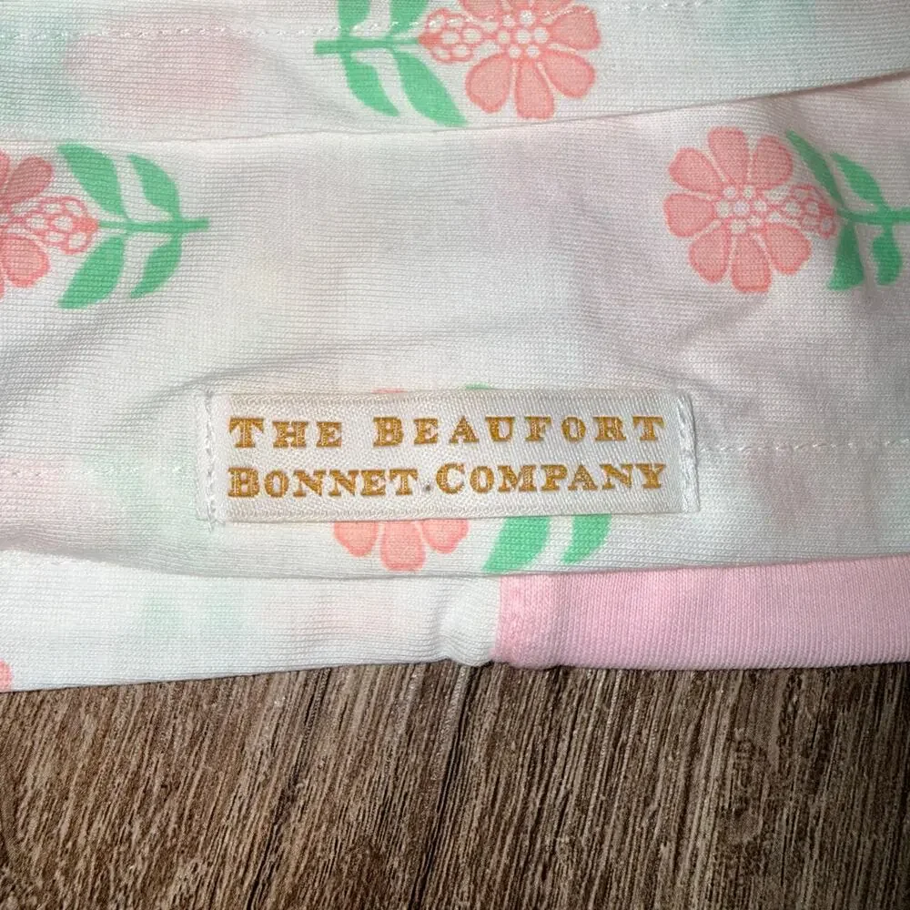 NWOT TBBC Twin Sheet Set “Flowers For Friends” / Palm Beach Pink